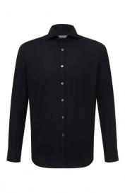 Рубашка из хлопка и лиоцелла Canali