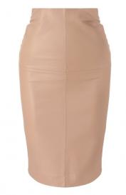 Кожаная юбка KITON