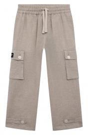 Льняные брюки-карго Dolce&Gabbana