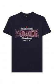 Хлопковая футболка DSquared2