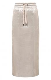 Льняная юбка Brunello Cucinelli