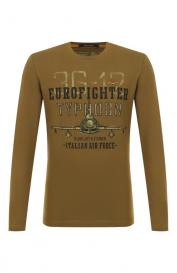 Хлопковый лонгслив Aeronautica Militare