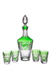 Набор из штофа и 4-х рюмок Hunt Tsar