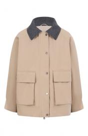 Хлопковая куртка Brunello Cucinelli