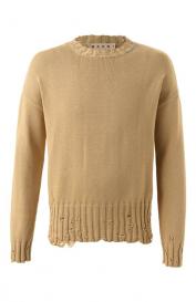 Хлопковый свитер Marni