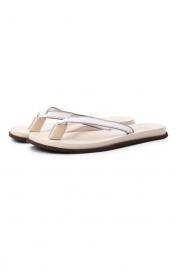Текстильные шлепанцы Brunello Cucinelli