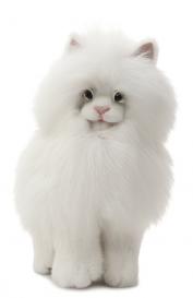 Мягкая игрушка из песца и норки Котенок Carolon