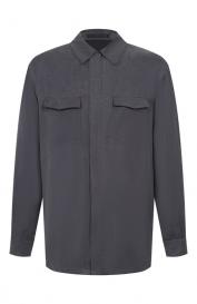 Куртка-рубашка из лиоцелла и вискозы Giorgio Armani