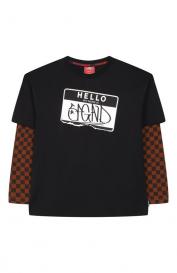 Хлопковый лонгслив Sprayground