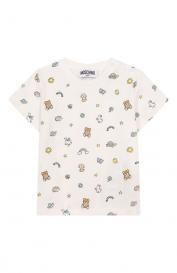 Хлопковая футболка Moschino