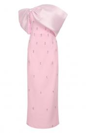 Платье с отделкой стразами Sasha Kim