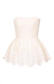 Хлопковый топ-корсет Vika Gazinskaya