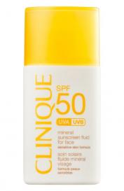 Солнцезащитный минеральный флюид для лица с SPF50 (30ml) CLINIQUE