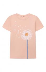 Хлопковая футболка Stella McCartney