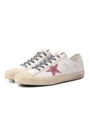 Кожаные кеды V-Star GOLDEN GOOSE DELUXE BRAND