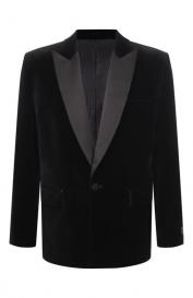 Бархатный смокинг Balmain
