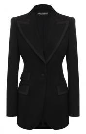 Жакет из шерсти и шелка Dolce&Gabbana