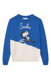 Пуловер из шерсти и вискозы MC2 Saint Barth