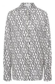 Атласная рубашка Nina Ricci