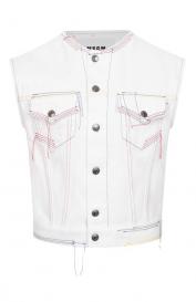 Джинсовый жилет MSGM
