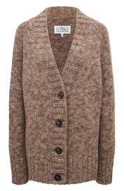 Кардиган из шерсти и хлопка Maison Margiela
