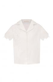 Рубашка изо льна и вискозы MAURIZIO