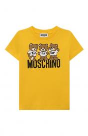 Хлопковая футболка Moschino