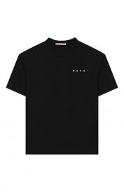 Хлопковая футболка Marni
