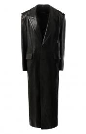 Кожаный плащ Ann Demeulemeester