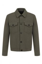 Шерстяная куртка-рубашка Harris Wharf London