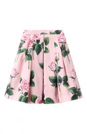 Хлопковая юбка Dolce&Gabbana