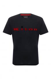 Хлопковая футболка KITON