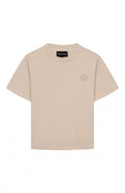 Хлопковая футболка Emporio Armani