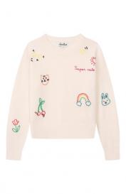 Шерстяной пуловер MC2 Saint Barth