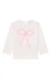 Хлопковый лонгслив Monnalisa