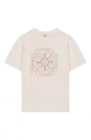 Хлопковая футболка Chloe