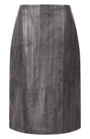 Кожаная юбка Jil Sander