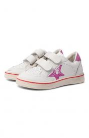 Кожаные кеды Ball Star GOLDEN GOOSE DELUXE BRAND