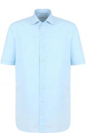 Рубашка из смеси льна и хлопка с короткими рукавами Zilli