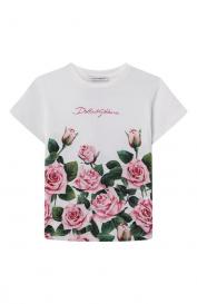 Хлопковая футболка Dolce&Gabbana