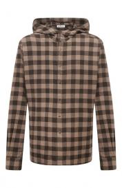 Хлопковая рубашка KITON