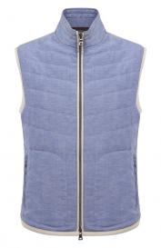 Жилет из шерсти и льна WATERVILLE