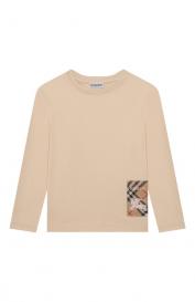 Хлопковый лонгслив Burberry