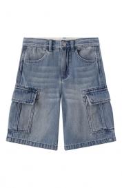 Джинсовые шорты-карго Stella McCartney