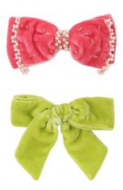 Комплект из двух бантов Pink Olivka