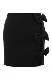 Юбка из шерсти и шелка Valentino