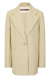 Жакет из вискозы и шелка Jil Sander