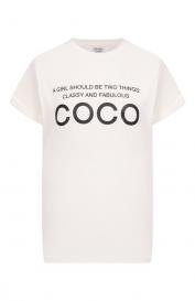 Хлопковая футболка SEVEN LAB