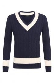 Хлопковый пуловер Gran Sasso