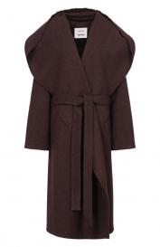 Шерстяное пальто Uma Wang